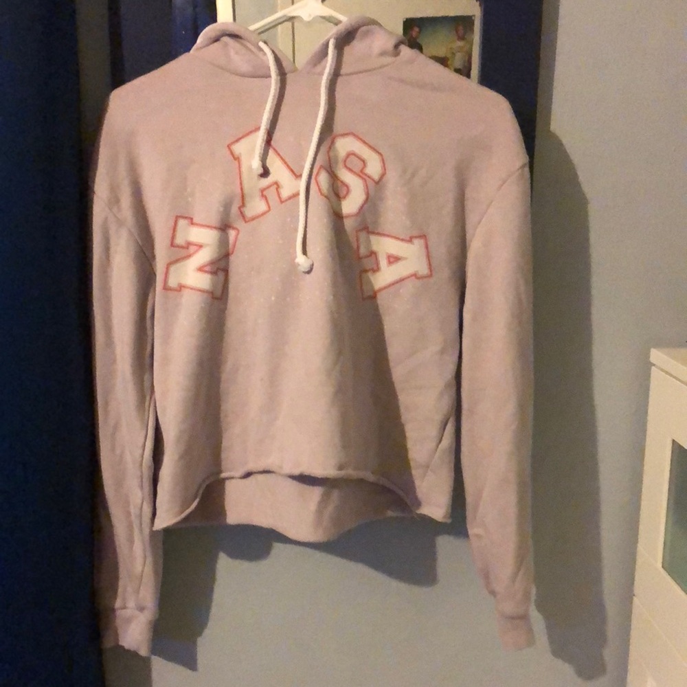 Cropped NASA Sweatshirt